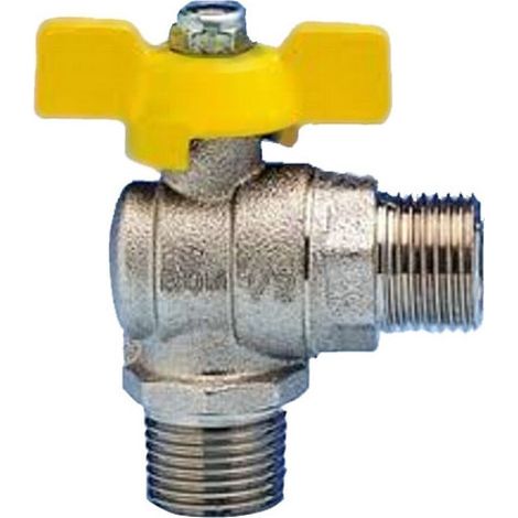 Llave de gas metano-GPL 1/2"M x 1/2"M Enolgas