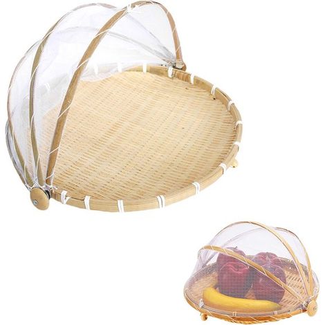 Paniers de légumes - paniers de pain ronds - paniers de fruits tissés - paniers de tentes en bambou - paniers de rangement, 30 (1/5)