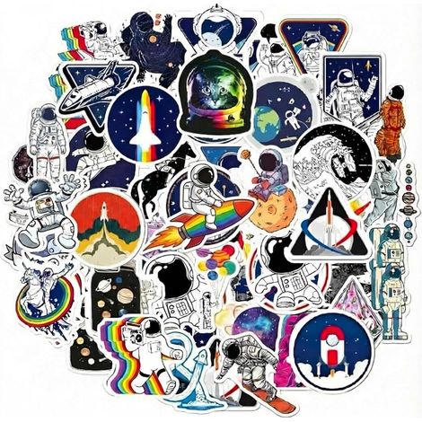 50PCS Vinyl Stickers Waterproof Decals (1/5)