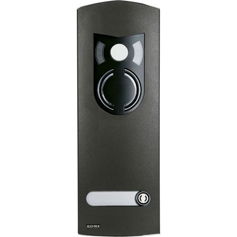 VIMAR - 1221/35 Placca a/v 2M IK10 1 tasto grigio sable