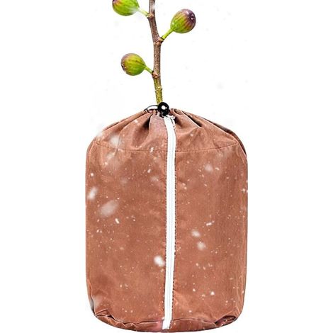 Winterabdeckung als Isolierbarriere gegen Schnee und Sonne – Frostschutz für Sträucher, Gartenpflanzen, Bäume, Gemüse und Obst (1/4)