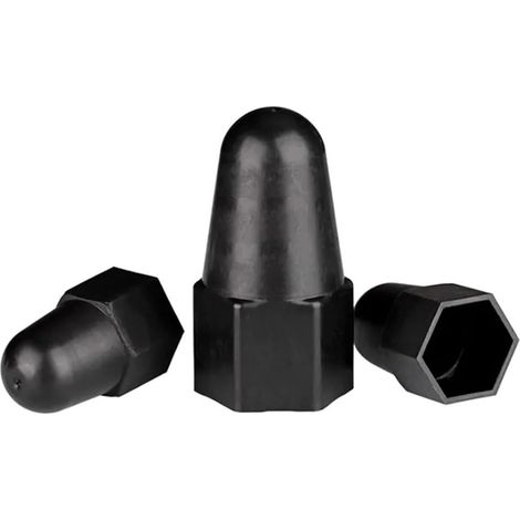 Capuchon de protection allongé pour écrou hexagonal/couvercle (1/5)