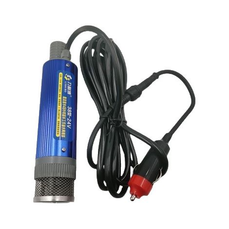 Pompe à carburant électrique 24V/12V, Pompe de transfert diesel au lithium 100W haute puissance, Petite pompe à huile portable (1/2)