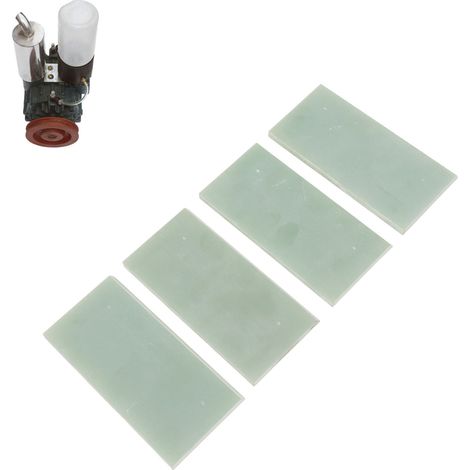 4 pièces / Pièces de pompe à vide pour machine à traire, pompe à vide à palettes, composants de pompe à vide rotative à palettes pour machine à traire mobile 100x37x5mm (1/5)