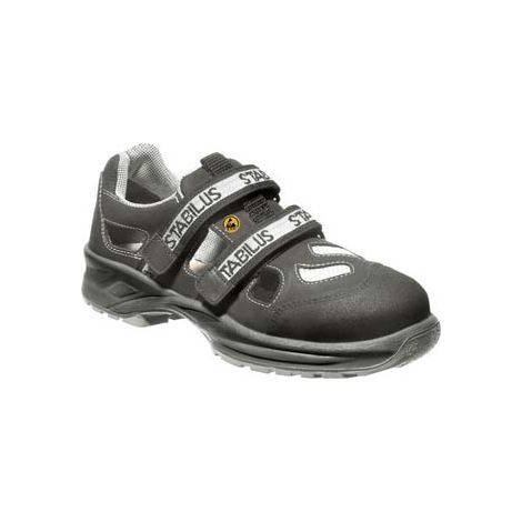 Zapatos de seguridad 2124A,ESD,S1, alu,Talla 39, negro