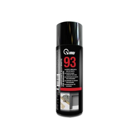 Vmd 93 bomboletta spray lubrificante alla grafite secco per serrature 200 ml
