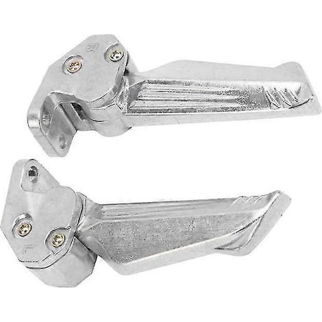 Motorradteile Paar Motorrad-Fußrasten Pedal Automatische Teleskop-Fußrasten aus Aluminiumlegierung Universal-Fußrasten-- (1/4)