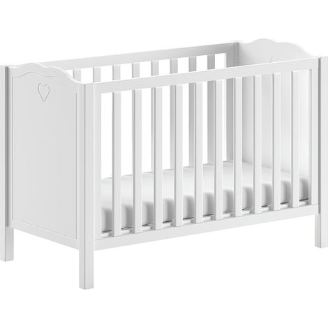 Lettino Vipack Amori 60x120 Bianco