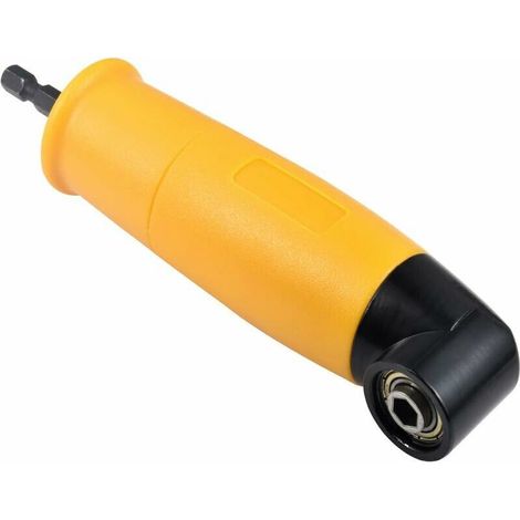Angle droit perceuse,90degrés Angle droit pilote Angle extension Tournevis électrique de perçage 1/10,2 cm Douille hexagonale Tournevis Holder Adapter (1/5)