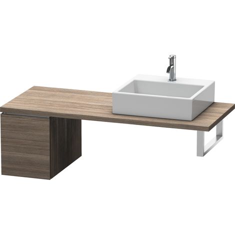 Duravit L-Cube Base para consola, ancho 320mm, profundidad 547mm, 1 cajón, color: Pino Terra Decor - LC583005151 (1/4)