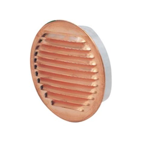 BOCCHETTA AERAZIONE RAME TONDA - BOCCAGLIO PLASTICA MM 100- 2 pezzi