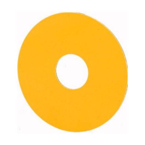 Plaquette de repérage Eaton M22-XAK 216464 (Ø x H) 90 mm x 90 mm sans inscription jaune 1 pc(s) X995121