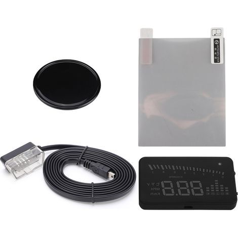 Practical, robust and durable head-up display high efficiency and lightweight for home use (1/5)
