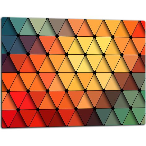 Glasschneidebrett 52x40 Mosaikfarbe (1/5)