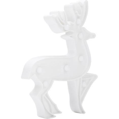 Niedliche 3D-LED-Nachtlampe mit Elchmotiv für Weihnachten – das perfekte Geschenk für Zuhause (1/5)