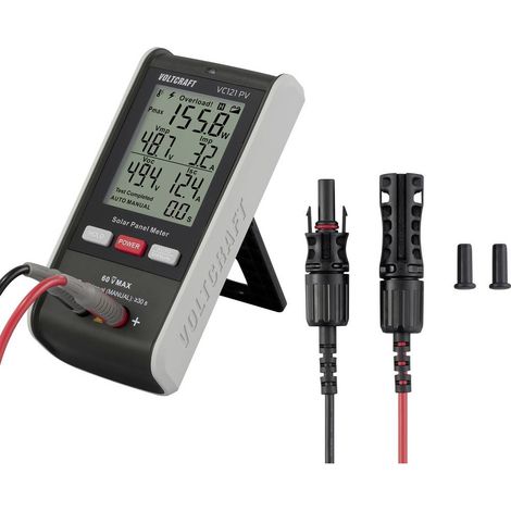 [NEUWERTIG] B-Ware Voltcraft Vc121 Pv Solarmessgerät Solarprüfer Solarpanel Messgerät 800 W