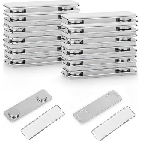 Accroche-Photo Magnétique Pour Le Mur, Système D'accrochage De Cadre-Photo Magnétique, Aimants Muraux Puissants Et Antidérapants - 4,5 x 1,3 cm (Lot de 12) (1/5)