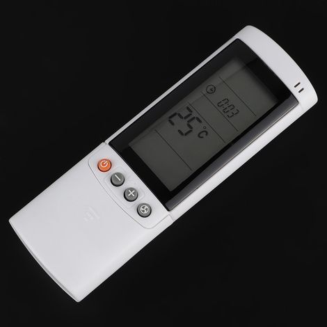 Ortviai Télécommande pour climatiseur Airwell Electra et Gree A415/RC08B RC08A – ABS blanc, fonction chaud/froid (1/3)