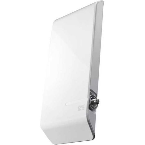 One For All SV 9450 - Antena (Interior, Exterior, Blanco, Polarización Dual, Dab,Dab+,UHF,VHF, 25000 m, F, IEC)