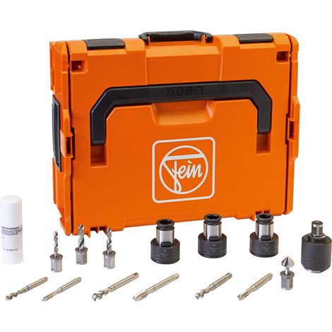 Fein Fabricator M12 Tapping-Set 3/4" Weldon dans L-Boxx - 33901680400 (1/3)