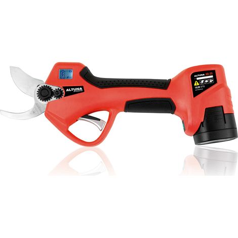 Tijera a batería ALTUNA AB32 16,8V 2,5Ah 25-32cm hoja titanio (1/5)