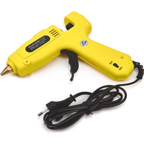 Pistolet à colle chaude 60w 100w double puissance bâtonnets 11 mm (1/5)