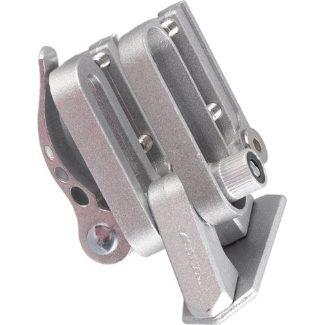 (Aucun échantillon requis, nous suivons simplement la procédure) (Exclusivité Mexique) (Support argenté + kit transparent) Plaque de levage réglable pour pare-brise de moto (1/5)