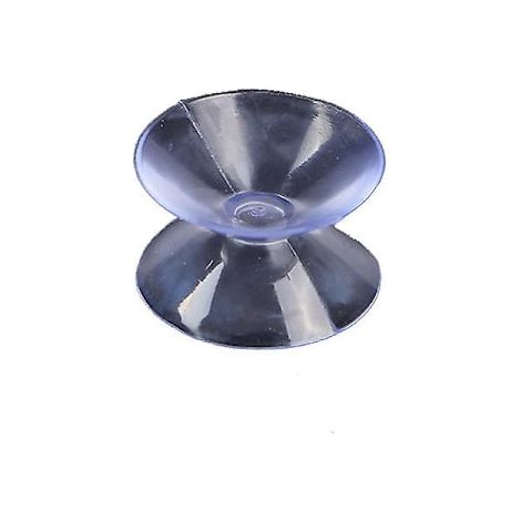 Ventouses double face transparentes, ventouses de succion réutilisables pour vitres, carrelage et surfaces lisses, lot de fixation sans perçage, adhérence puissante, usage intérieur et extérieur (1/3)