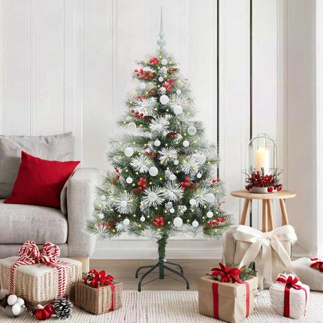 Árbol de Navidad artificial verde y 150 cm