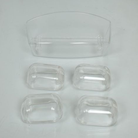 Cabochon de clignotant et feu AR pour moto Peugeot 50 XP6 (1/5)