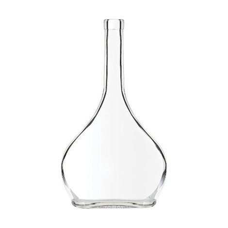 BOTTIGLIA DISTILLATI EVA LISCIA - VETRO TRASP LT 0,50- 30 pezzi