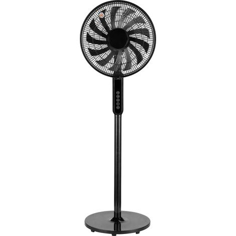 Ventilador de pie sobremesa Torbellino motor AC 60W negro (1/3)