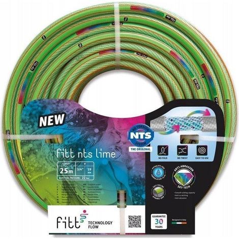 Fitt NTS Lime tuyau d'arrosage 15 mètres durable et flexible (1/2)