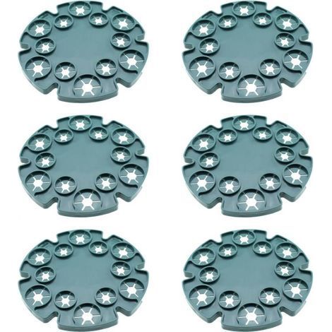 Set of 6 supports for bamboo stems, climbing plants, tomato plants, cucumbers, clematis (1/5)