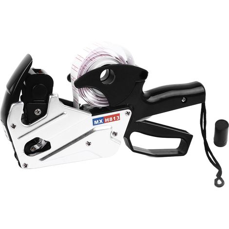 Imprimante d'étiquettes de prix Crown MX-H813 en alliage d'aluminium, machine de codage à une rangée, imprimante d'étiquettes de prix pour supermarché avec impression nette (1/5)