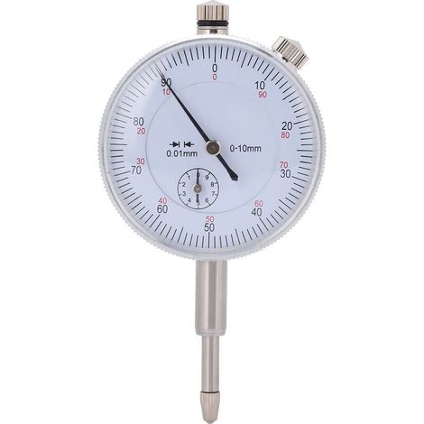 Indicateur à cadran 010mm, botier en aluminium de haute précision, pointeur mécanique, diamètre intérieur, indicateur de profondeur (1/5)