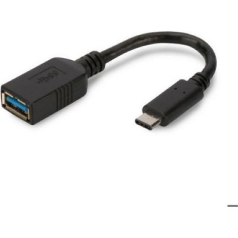 Connectland Câble adaptateur OTG USB 3.0 Type-C mâle → Type-A femelle 0,15 m noir