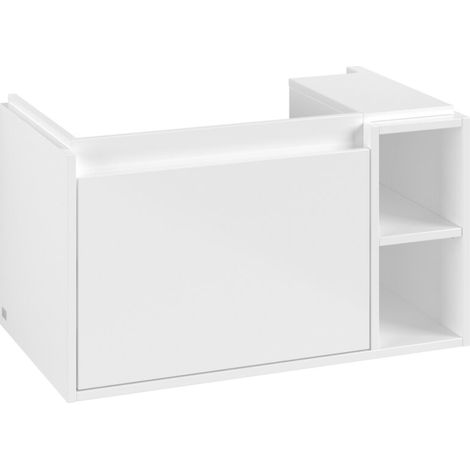 Villeroy & Boch Skyla Waschtischunterschrank 77,2 x 43,6 cm, 1 Auszug, Stauraum rechts