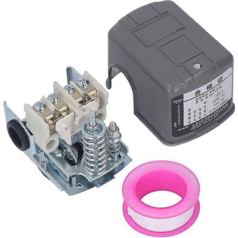 Pressostat réglable pour pompe de puits, filetage femelle 3/8" NPT, 220 V CA smartWHBYV (1/4)