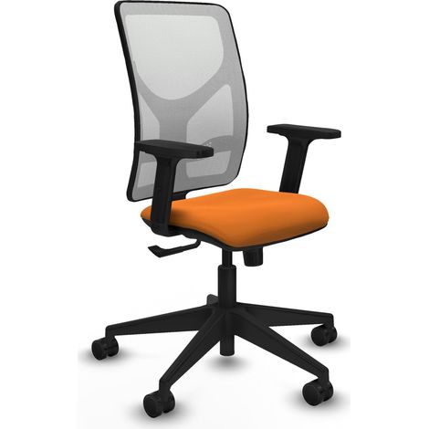 Silla de oficina piqueras y crespo Motilla negro soporte lumbar ajustable (1/2)