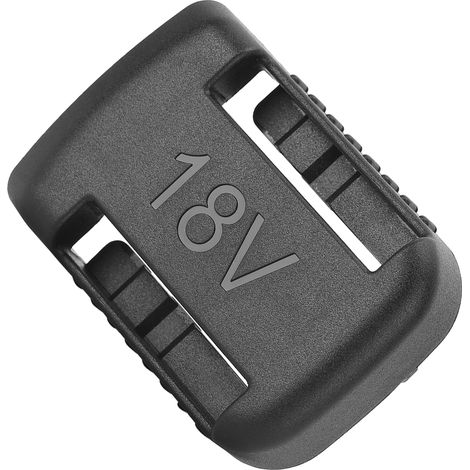 Aufbewahrungsgestell für 18V-60V Lithiumbatterien (5 Stück) aus ABS, mit Ablagefach und Haken. (1/5)