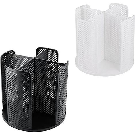 Drehbarer Becher- und Deckelorganizer mit 4 Fächern, Kaffeetassenspender, Becherhalter aus Pappe für die Arbeitsplatte (1/5)