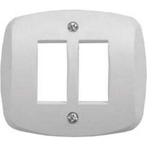 10PZ PLACCA AUTOPORTANTE 2 POSTI "VENUS" - mm.76x76 - (1822.2F)