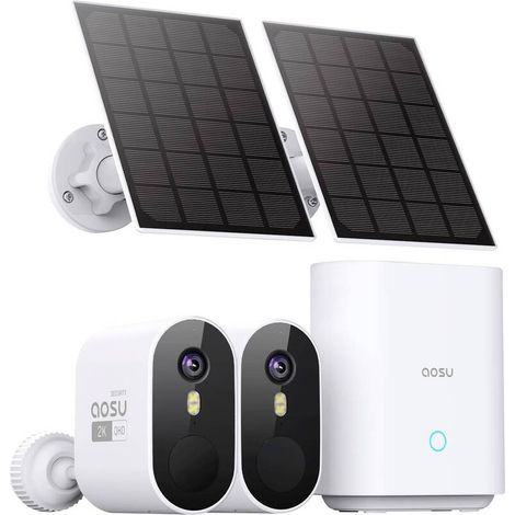 [NEUWERTIG] B-Ware Aosu C7P-2H C7P0.WAEU02000 WLAN IP Überwachungskamera-Set Kamera 2048x1536 Pixel (1/2)