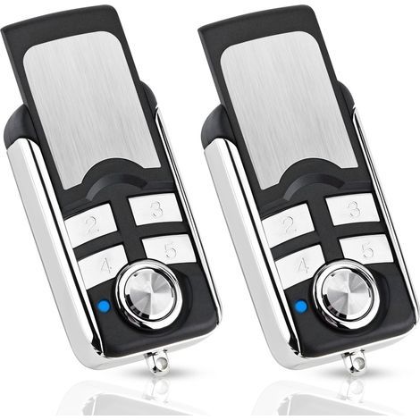 Universal Gate Remote Control 2 Pack Remote Control Transmitter Manual Replacement for HORMANN HSE4-868-BS, HSE2-868-BS, HS4-868-BS, Compatible with HORMANN BiSecur SupraMatic ProMatic Operators