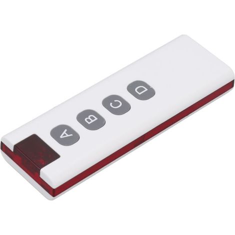 Émetteur à Distance Intelligent, Télécommande Numérique sans Fil Légère 433 MHz pour le Bureau (4 clés) (1/5)