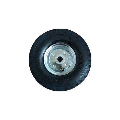 C RUOTA P/CARRELLO ACCIAIO C/CUSCINETTO D 260MM