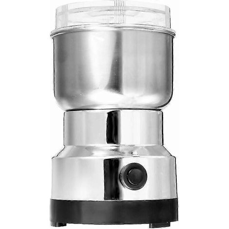 Moulin à café électrique en acier inoxydable pour grains de café, avec une mouture pratique pour l'espresso, le café filtre, à la maison, au bureau et en voyage.-AquaForge (1/3)