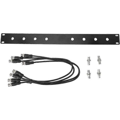 Kit de montage frontal pour antenne des systèmes sans fil SLX, SLX2, LX4 et PGX2 (panneau 1U, câble BNC de 50 cm) - JBMEDIA (1/4)