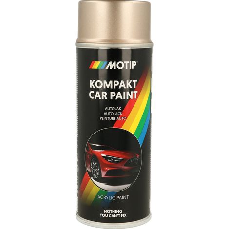 PEINTURE ACRYLIQUE KOMPAKT 55500 OR METALLISE 400ML MOTIP
